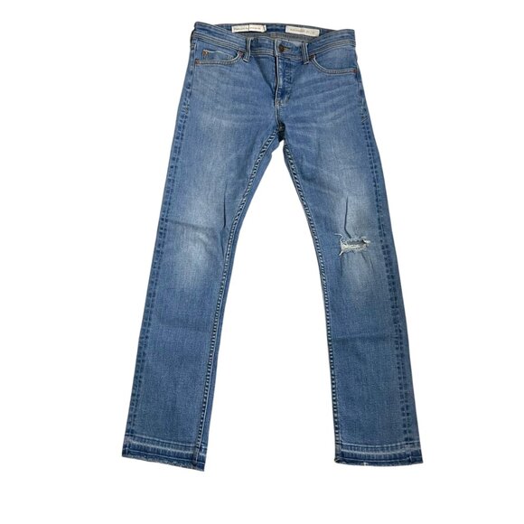 Anthropologie Pilcro Slim Fit Released Hem Ankle Jeans Size‎ 27 - Picture 5 of 10